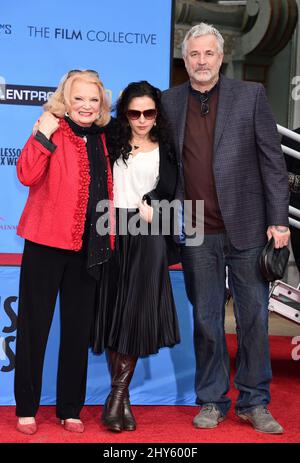 Chinese Theater Handprint and Footprint Ceremony: Gena Rowlands
