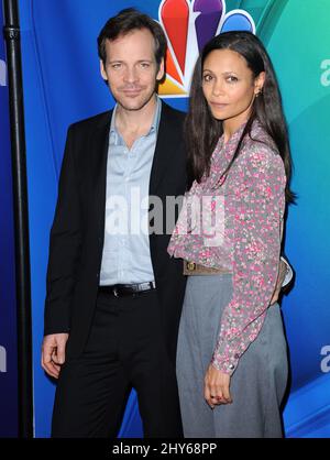 Peter Sarsgaard arriving for the NBCUniversal TCA Winter Press Tour ...