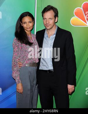 Peter Sarsgaard arriving for the NBCUniversal TCA Winter Press Tour ...