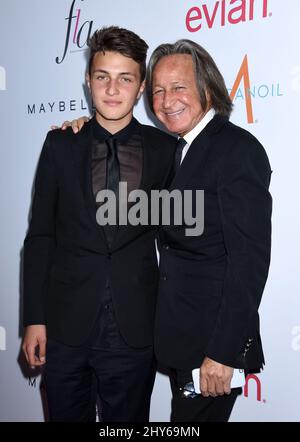 Anwar Hadid and Mohamed Hadid attending Daily Front Row's Fashion Los Angeles Awards held at the Sunset Tower Hotel in Los Angeles, California. Stock Photo