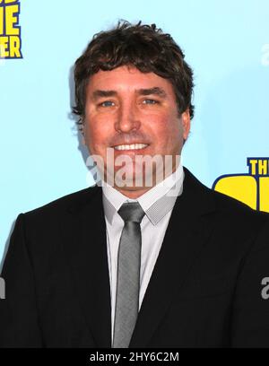 Stephen Hillenburg attends 'The Spongebob Movie: Sponge Out Of Water' World Premiere - Held at AMC Lincoln Square on January 31, 2015. Stock Photo