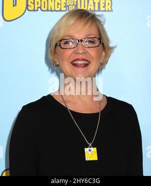 Carolyn Lawrence attends 'The Spongebob Movie: Sponge Out Of Water' World Premiere - Held at AMC Lincoln Square on January 31, 2015. Stock Photo