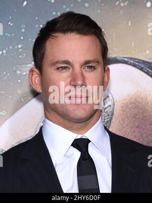 Channing Tatum attending the 'Jupiter Ascending' Premiere in Los Angeles Stock Photo