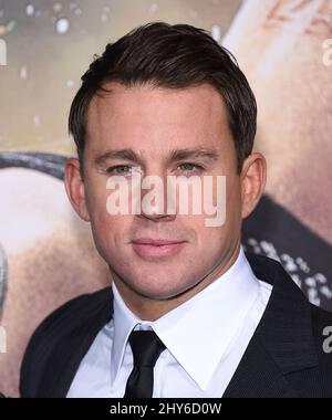 Channing Tatum attending the 'Jupiter Ascending' Premiere in Los Angeles Stock Photo