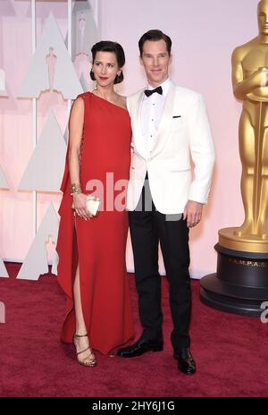 Benedict Cumberbatch and Sophie Hunter in the Royal Box on day twelve