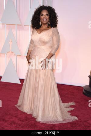 Oprah Winfrey attending the 87th Annual Academy Awards held at the Dolby Theatre in Los Angeles, USA. Stock Photo