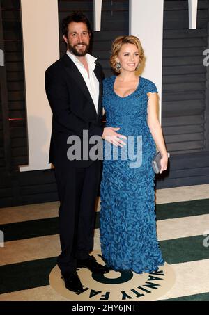 Noah Wiley attending the Vanity Fair Oscar Party hosted by editor Graydon Carter held at the Wallis Annenberg Center for the Performing Arts in Los Angeles, California. Stock Photo