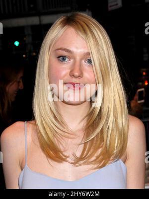 Dakota Fanning attending the 'Effie Gray' New York Premiere Stock Photo