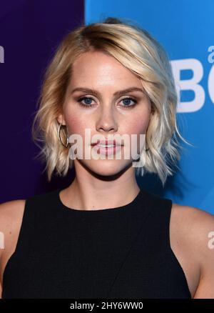 Claire Holt attending the NBCUniversal Summer Press Day in Los Angeles  Stock Photo - Alamy