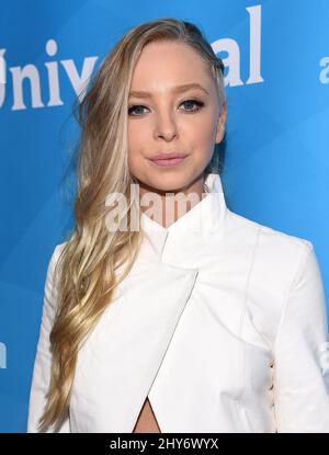 Portia Doubleday attending the NBCUniversal Summer Press Day in Los Angeles Stock Photo