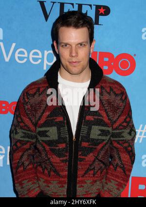 Jake Lacy attending the season four premiere of VEEP held at the SVA