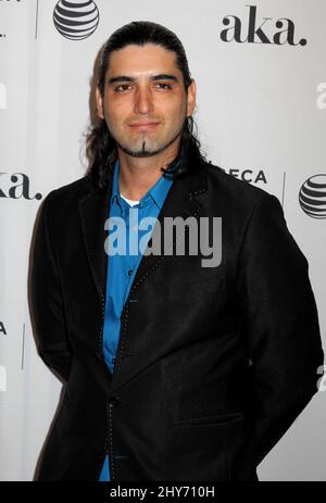 Pedro Anaya Perez attending the 2015 Tribeca Film Festival - World Premiere Narrative: 'Dixieland' - Held at the SVA Theatre in Los Angeles, USA. Stock Photo