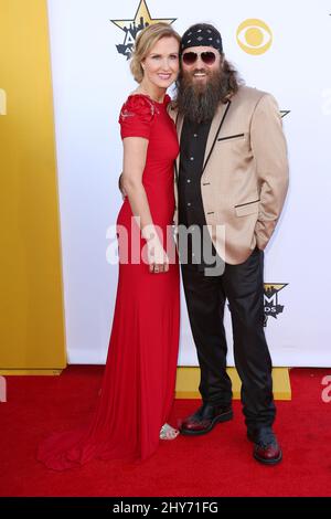 Willie Robertson & Korie Robertson attending the 50th Academy of