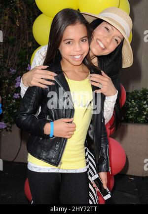 Asia Monet Ray, Kristie Ray attending Safe Kids Day Event, Los Angeles Stock Photo