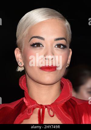 Rita Ora attending The Metropolitan Museum of Art Costume Institute ...