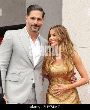 Sofia Vergara Attends Walk of Fame With Joe Manganiello, Son