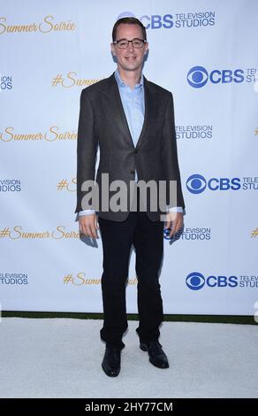 Sean Murray attending the CBS Summer Soiree held at The London Hotel Stock Photo