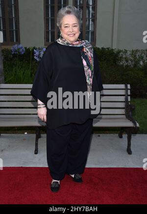 Kathy Bates attending the 'American Horror Story: Freak Show' For Your Consideration Q & A Screening Stock Photo