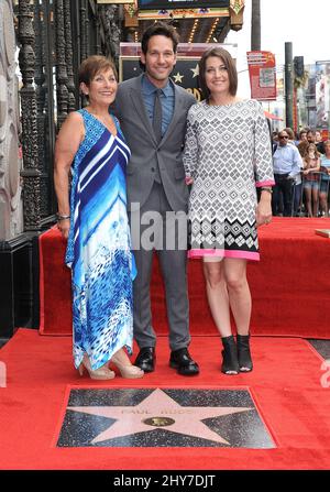 Gloria Rudd, Paul Rudd and Mandi Rudd-Arnold during Paul Rudd's ...