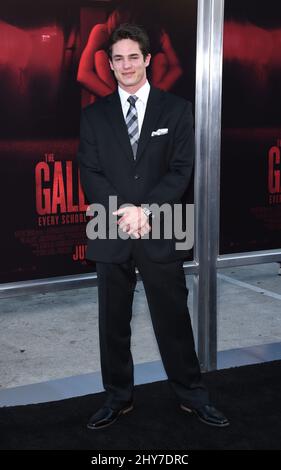 Reese Mishler arriving for The Gallows premiere held at Hollywood High School, Los Angeles. Stock Photo
