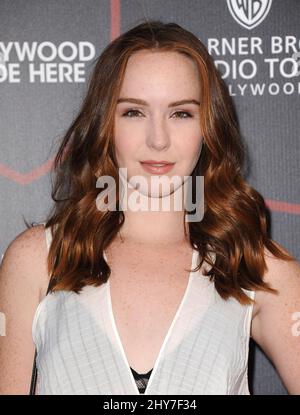 Camryn Grimes at the Warner Bros. Studio Tour Hollywood Expansion