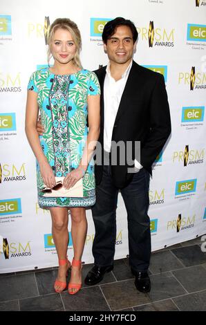 Brooke Newton and Danny Arroyo attending the 19th Annual Prism Awards Ceremony held at the Skirball Cultural Center in Los Angeles, USA. Stock Photo