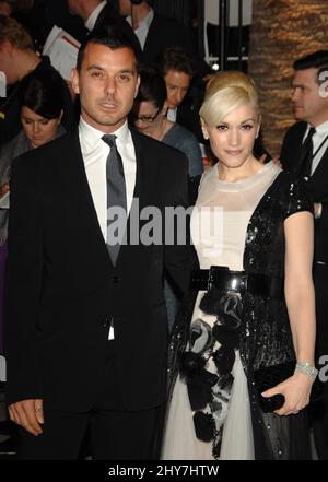 February 25, 2007 West Hollywood, Ca. Gavin Rossdale and Gwen Stefani 2007 Vanity Fair Oscar Party Held at Mortons Restaurant Stock Photo