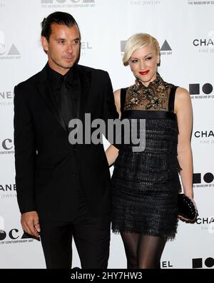 November 13, 2010 Los Angeles, Ca. Gavin Rossdale and Gwen Stefani MOCA's Annual Gala 'The Artist's Museum Happening' held at MOCA Grand Avenue Stock Photo