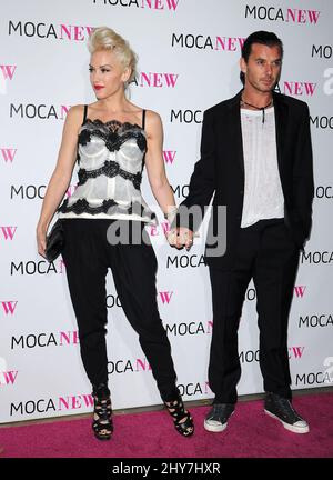 November 14, 2009 Los Angeles, Ca. Gwen Stefani and Gavin Rossdale MOCA NEW 30th Anniversary Gala Held at MOCA Stock Photo