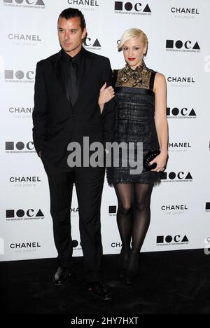 November 13, 2010 Los Angeles, Ca. Gavin Rossdale and Gwen Stefani MOCA's Annual Gala 'The Artist's Museum Happening' held at MOCA Grand Avenue Stock Photo