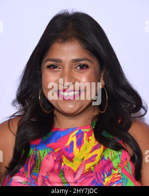 Punam Patel attending Disney ABC Television Group - Summer 2015 TCA's held at the Hilton Hotel in Los Angeles, USA. Stock Photo