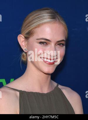 Emily Wickersham attending the CBS Summer Soiree held at The London