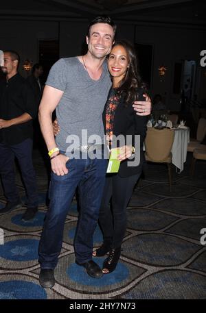 Daniel Goddard and Christel Khalil attending 'The Young and the Restless' Fan Club Event Stock Photo