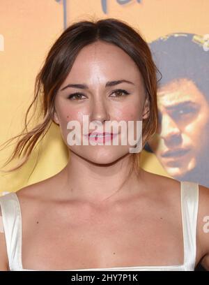 Briana Evigan attends the 'We Are Your Friends' Los Angeles Premiere held at TCL Chinese Theatre Stock Photo