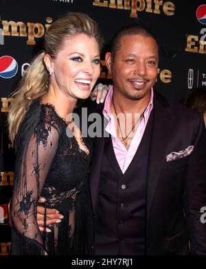 Kaitlin Doubleday and Terrence Howard attending the 'Empire' Season 2 Premiere held at Carnegie Hall in New York, USA. Stock Photo