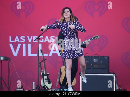 Echosmith iHeartRadio Music Festival Village held at the MGM Resorts Village Stock Photo