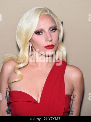 Lady Gaga attending American Horror Story Hotel World Premiere held at the Regal Cinema at LA Live Stock Photo Alamy