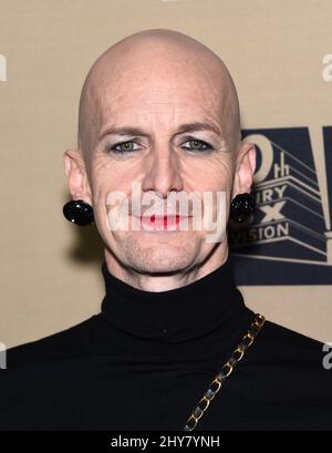 Denis O'Hare attending 'American Horror Story: Hotel' World Premiere held at the Regal Cinema at LA Live. Stock Photo