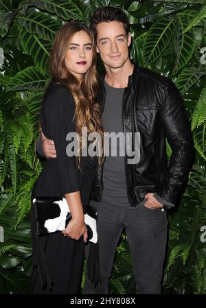 Jamie Kidd, Justin Price attending the Riviera at The Roosevelt in Los Angeles, California. Stock Photo