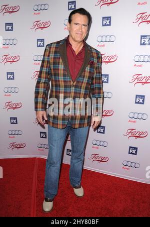 Bruce Campbell attending FX's 'Fargo' Season 2 Premiere held at ArcLight Cinemas in Los Angeles, USA. Stock Photo