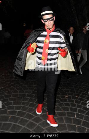 Nick Jonas attending the MAXIM Magazine's 2015 Halloween Party held at