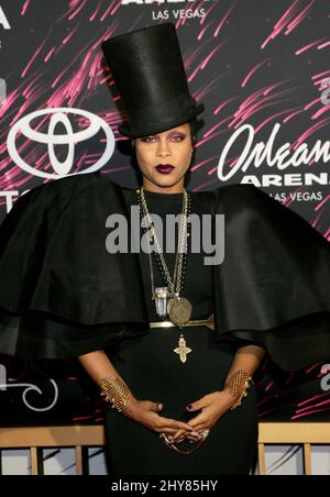 Erykah Badu attending the 2015 Soul Train Music Awards at the Orleans Arena, Orleans Hotel & Casino, Las Vegas. Stock Photo