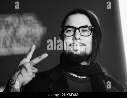 Dave Navarro attending the Star Wars: The Force Awakens Premiere Stock Photo