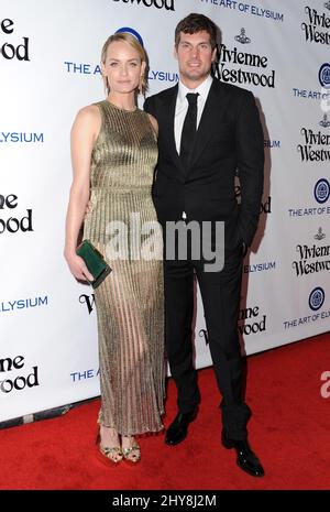 Amber Valletta, Teddy Charles attending the Art Of Elysium's 9th Annual Heaven Gala held at 3LABS Stock Photo