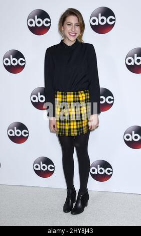 Eden Sher attending the Disney ABC Television Group Hosts 2016 TCA Winter Press Tour Stock Photo