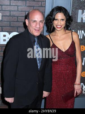 Paul-Ben Victor attends the ''Vinyl' New York Premiere - Held at the Ziegfeld Theatre on January 15, 2016. Stock Photo