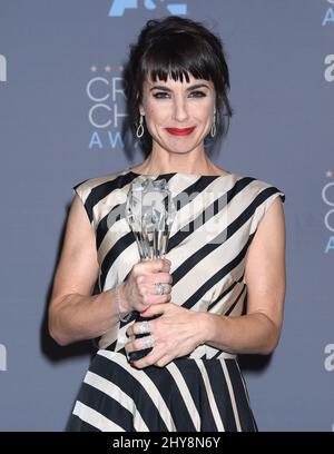Constance Zimmer attending the press room for the 21st Annual Critics