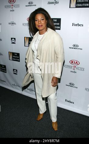 Lorraine Toussaint attending the Creative Coalition Spotlight Initiative Awards Gala Dinner held at Cisero's Bar Stock Photo