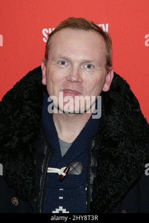 Pat Healy attending the Carnage Park Premiere at the Sundance Film Festival 2016, The Library Theatre in Park City, Utah. Stock Photo