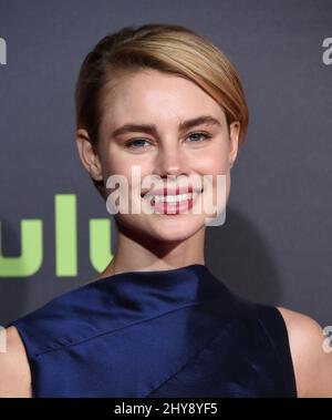 Lucy Fry attending the premiere of Hulu's "11.22.63" Premiere, held at